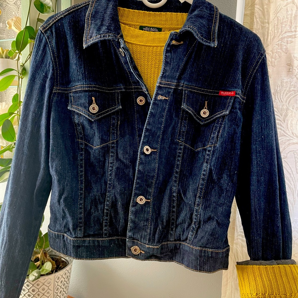 Guess dark blue denim jacket
